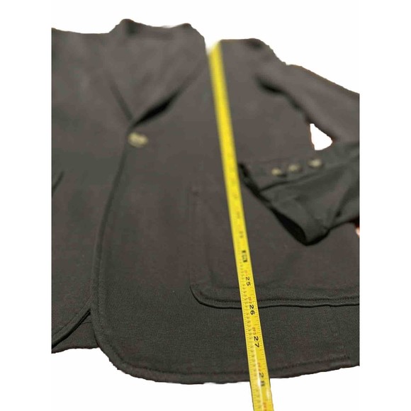 Marine Layer Men's  Duke Blazer Blue Size 38 Regular Jersey Knit Unstructured - Picture 8 of 9